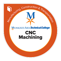 Manufacturing CNC Machining badge
