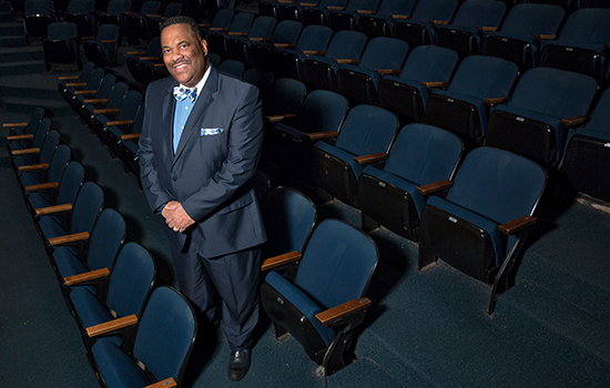 Anthony D. Smith in the Todd Wehr Theater at the Marcus Performing Arts Center, Milwaukee pic