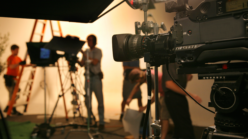 Tv video studio image