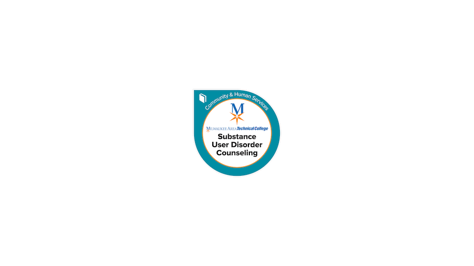 Substance User Disorder Counseling badge