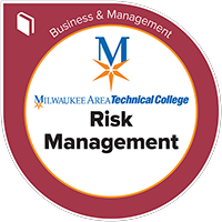 Risk management badge