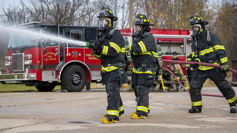 Fire Protection technicians in the field image