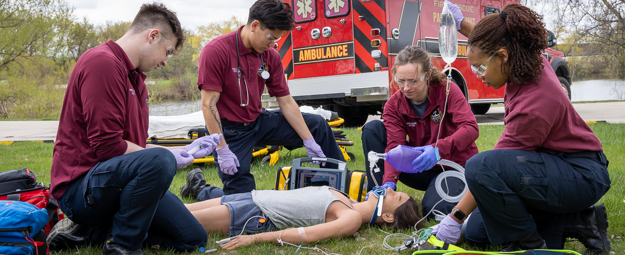MATC paramedic students 