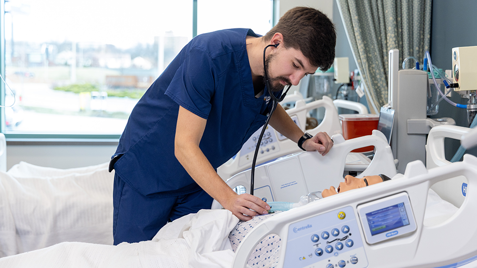 man in nursing program 