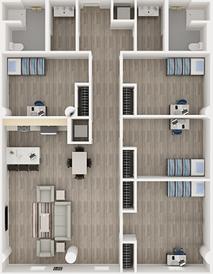 4br floor plan