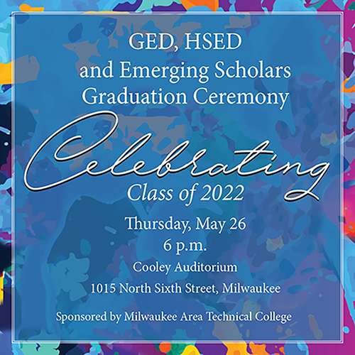 GED and HSED graduation image