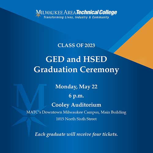 GED and HSED graduation