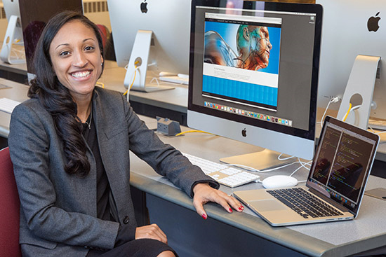 A 2015 graduate of MATC's mobile designer associate degree program, Fernandes urges women to investigate careers in high demand technical fields.