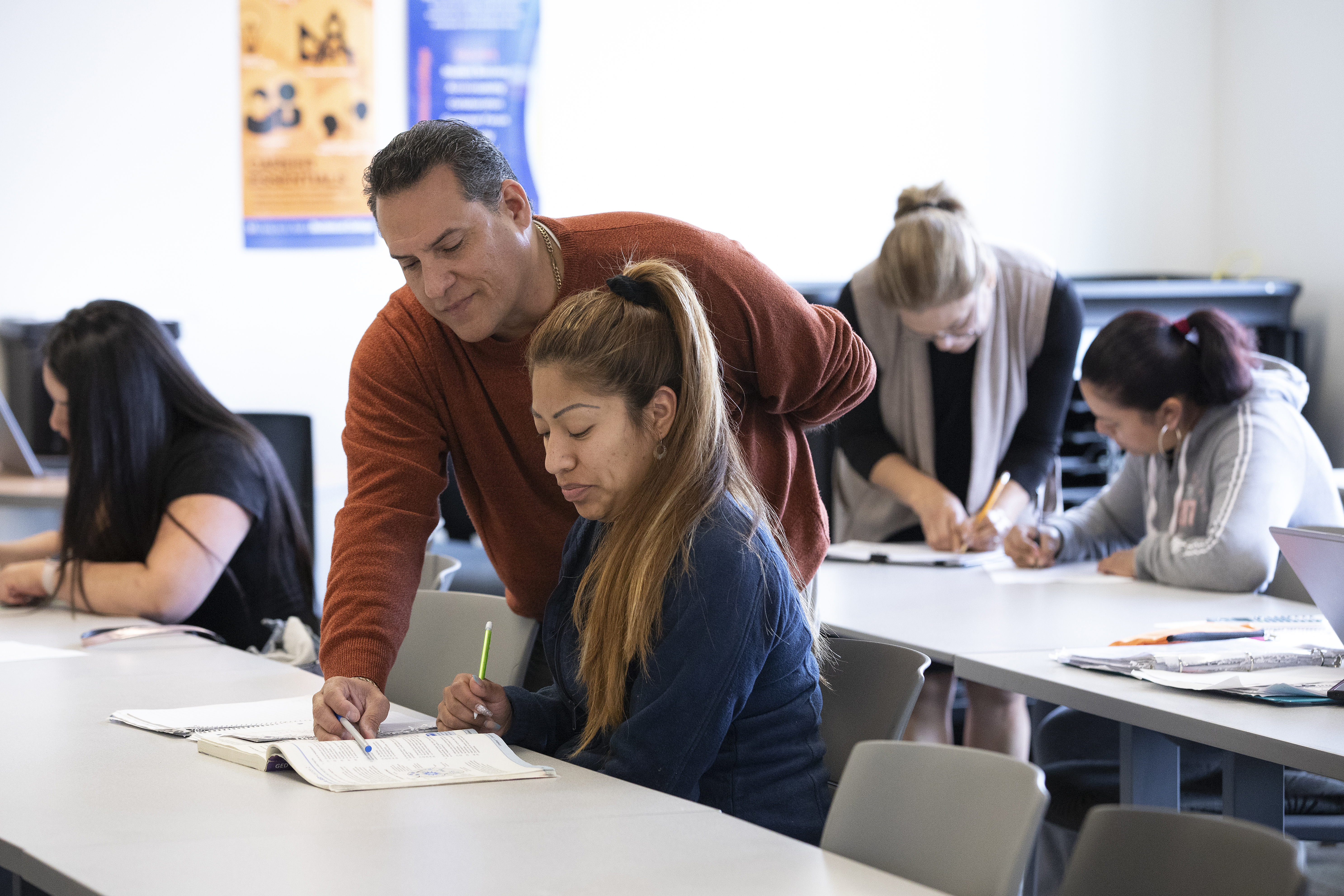 GED Students Classroom