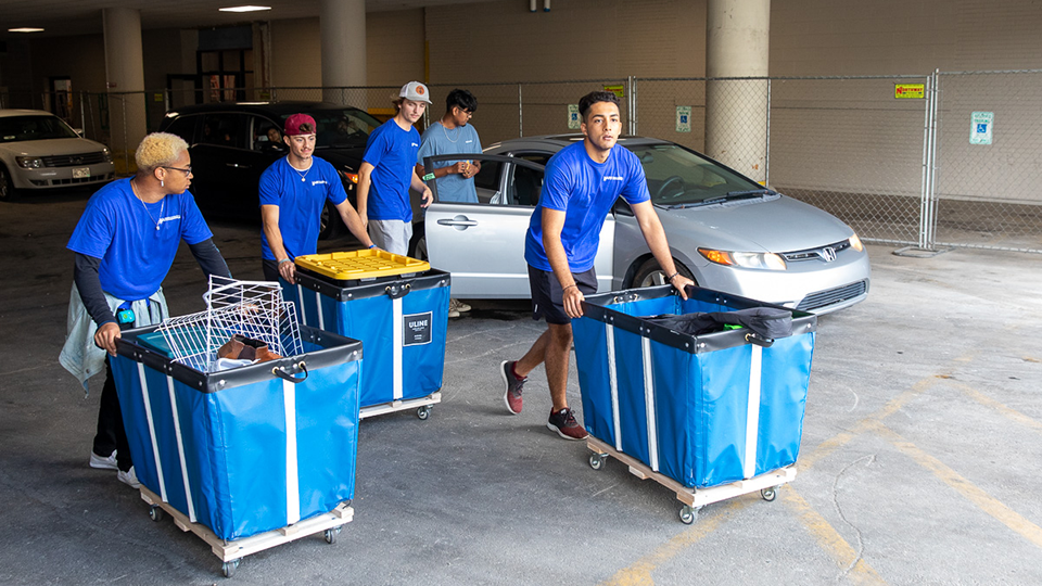 Move In Day at MATC's Westown Green