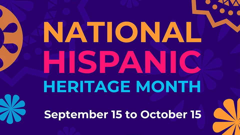 Hispanic Heritage Month graphic