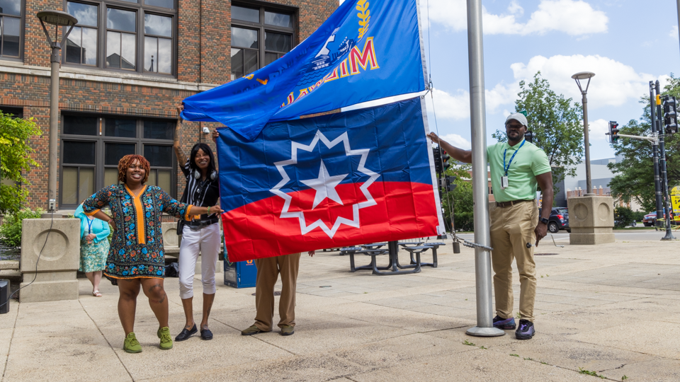 Juneteenth flag