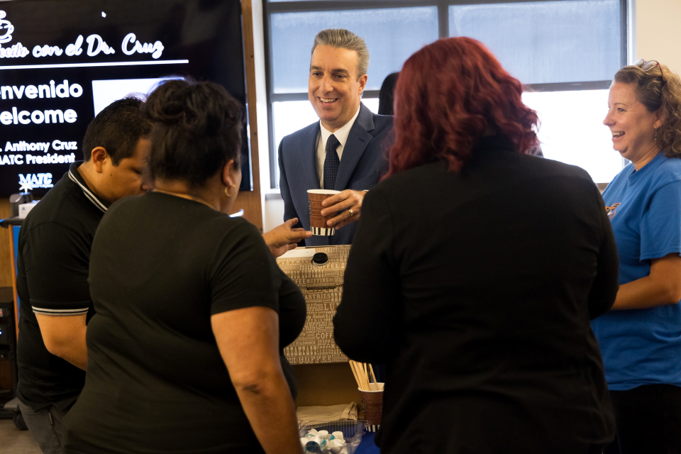 Coffee with Cruz