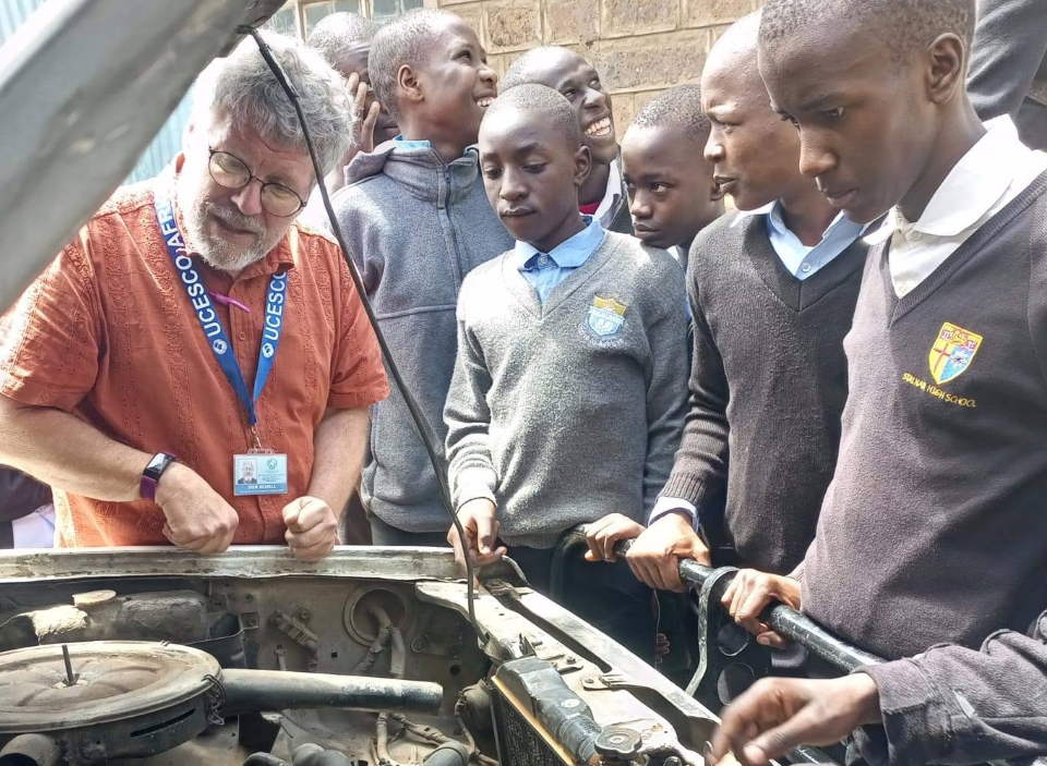 Don Schell Africa Volunteer