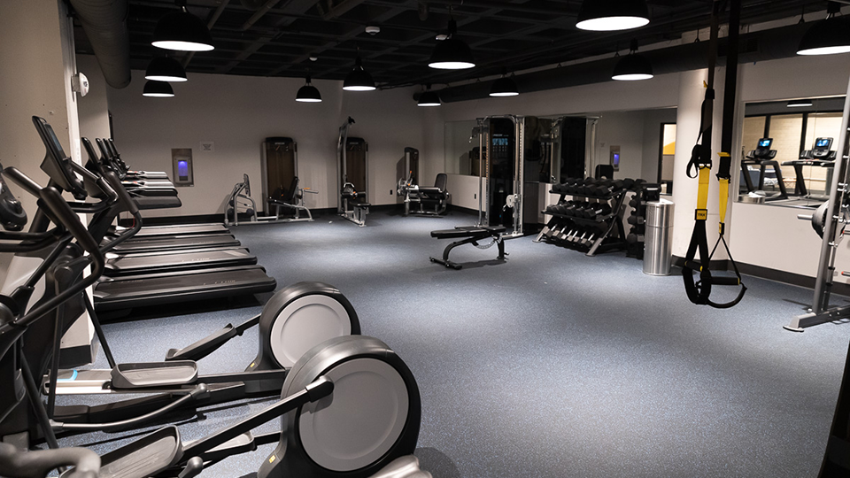 Westown Green fitness room