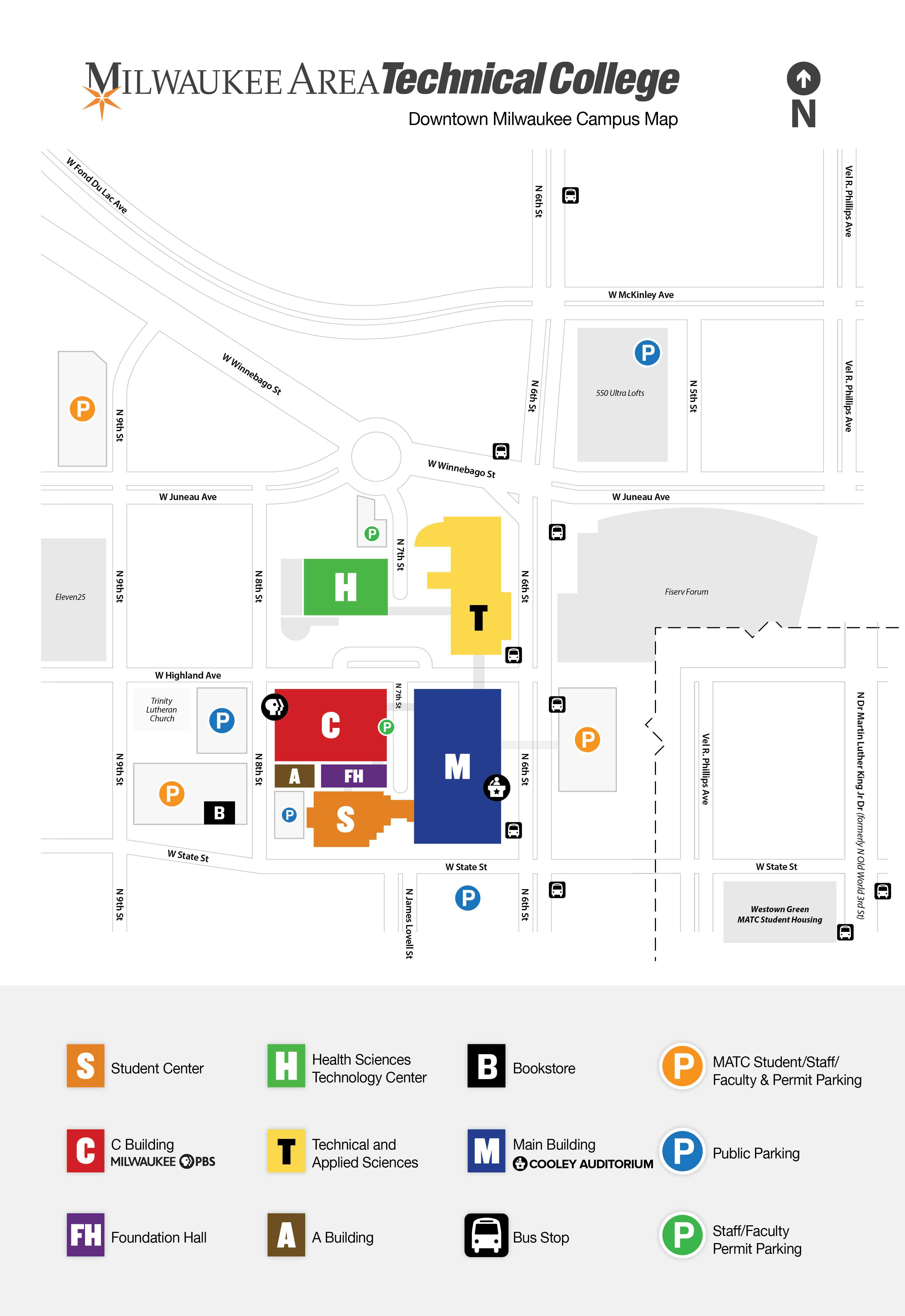 matc-downtown-campus map